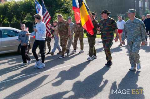 90e anniversaire des offensives franco-américaines en Meuse et de l'Armistice (Montfaucon-d'Argonne)