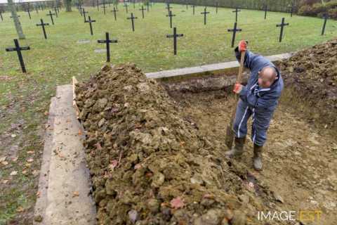Réinhumation de soldats allemands (Cheppy)