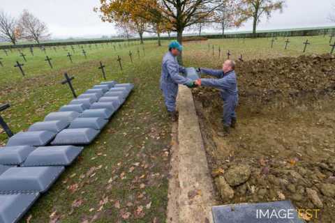 Réinhumation de soldats allemands (Cheppy)