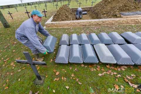 Réinhumation de soldats allemands (Cheppy)