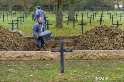 Réinhumation de soldats allemands (Cheppy)