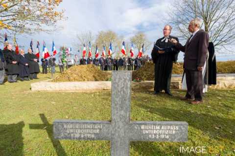 Réinhumation de soldats allemands (Cheppy)