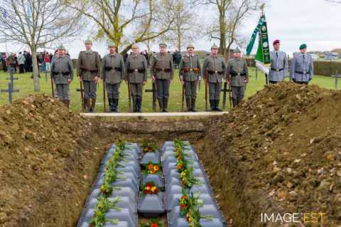 Réinhumation de soldats allemands (Cheppy)