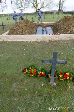 Réinhumation de soldats allemands (Cheppy)