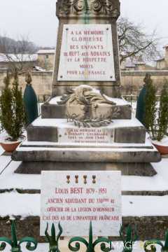 Cérémonie d'hommage à Louis Best (Rupt-aux-Nonains)