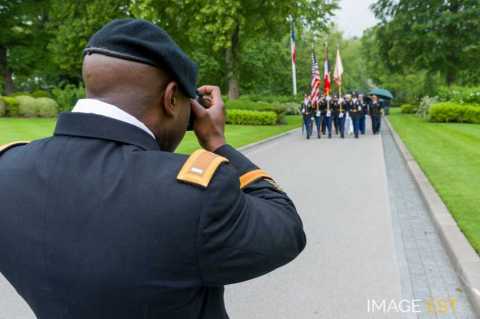 Memorial Day au cimetière américain (Romagne-sous-Montfaucon)