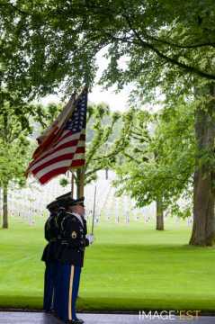 Memorial Day au cimetière américain (Romagne-sous-Montfaucon)