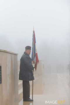 Cérémonie militaire au Hartmannswillerkopf (Wattwiller)