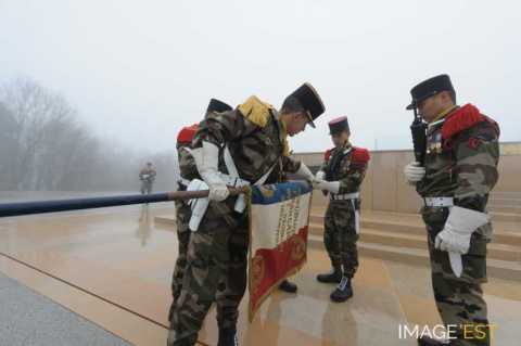 Cérémonie militaire au Hartmannswillerkopf (Wattwiller)