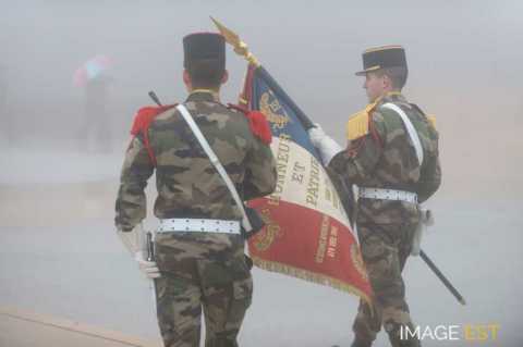Cérémonie militaire au Hartmannswillerkopf (Wattwiller)