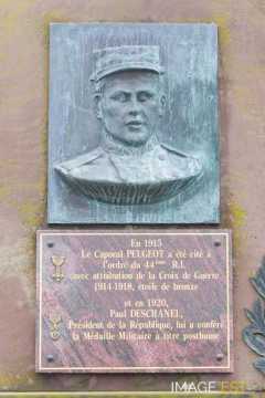 Monument à la mémoire du caporal André Peugeot (Joncherey)