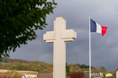 Cérémonie à la nécropole nationale du Faubourg Pavé (Verdun)