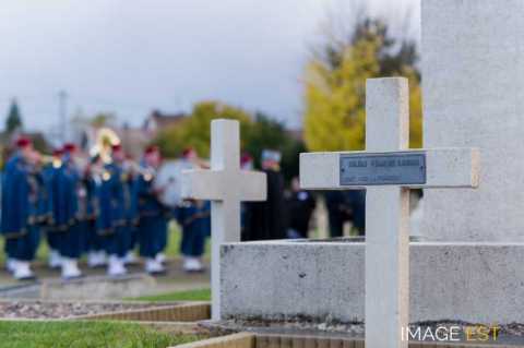 Cérémonie à la nécropole nationale du Faubourg Pavé (Verdun)