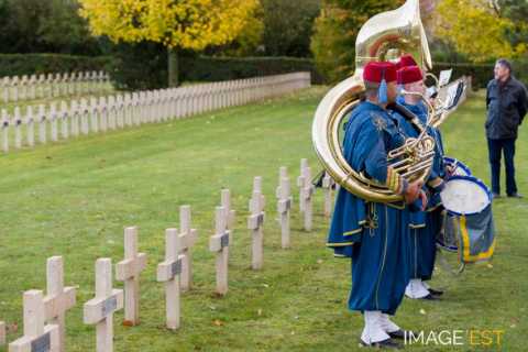 Cérémonie à la nécropole nationale du Faubourg Pavé (Verdun)