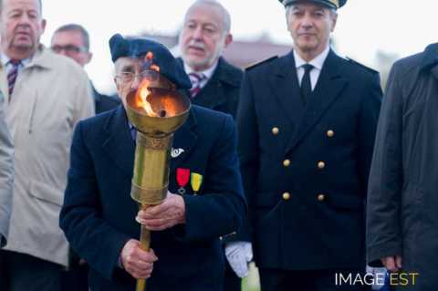 Cérémonie à la nécropole nationale du Faubourg Pavé (Verdun)