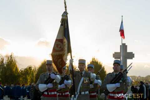 Cérémonie à la nécropole nationale du Faubourg Pavé (Verdun)