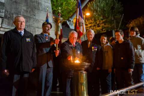 Cérémonie à la nécropole nationale du Faubourg Pavé (Verdun)
