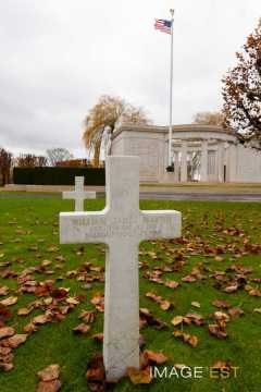 Cérémonie du 11 novembre au cimetière américain Saint-Mihiel (Thiaucourt-Regniéville)