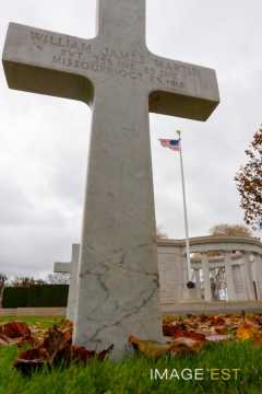Cérémonie du 11 novembre au cimetière américain Saint-Mihiel (Thiaucourt-Regniéville)
