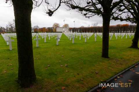 Cérémonie du 11 novembre au cimetière américain Saint-Mihiel (Thiaucourt-Regniéville)