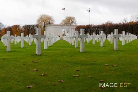 Cérémonie du 11 novembre au cimetière américain Saint-Mihiel (Thiaucourt-Regniéville)