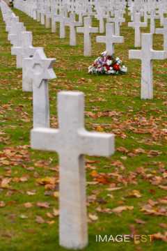 Cérémonie du 11 novembre au cimetière américain Saint-Mihiel (Thiaucourt-Regniéville)