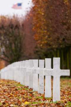 Cérémonie du 11 novembre au cimetière américain Saint-Mihiel (Thiaucourt-Regniéville)