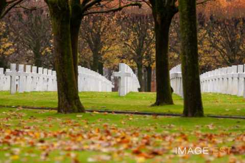 Cérémonie du 11 novembre au cimetière américain Saint-Mihiel (Thiaucourt-Regniéville)