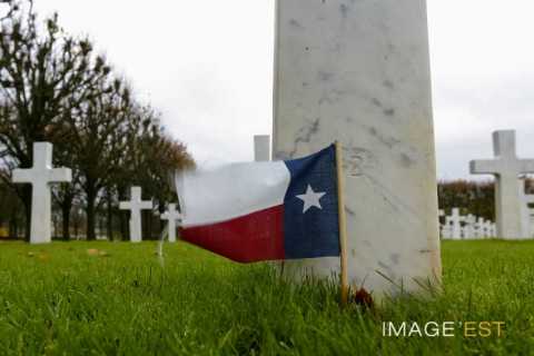 Cérémonie du 11 novembre au cimetière américain Saint-Mihiel (Thiaucourt-Regniéville)