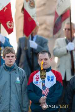 118e anniversaire des offensives franco-américaines en Meuse et de l'Armistice au Cimetière américain de Saint-Mihiel (Thiaucourt-Regniéville)