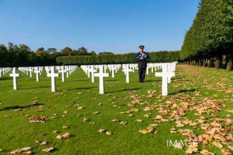 127e anniversaire des offensives franco-américaines en Meuse et de l'Armistice au Cimetière américain de Saint-Mihiel (Thiaucourt-Regniéville)