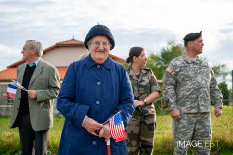 90e anniversaire des offensives franco-américaines en Meuse et de l'Armistice (Esnes-en-Argonne)
