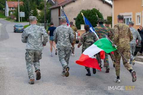90e anniversaire des offensives franco-américaines en Meuse et de l'Armistice (Esnes-en-Argonne)