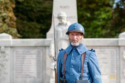 90e anniversaire des offensives franco-américaines en Meuse et de l'Armistice (Malancourt)