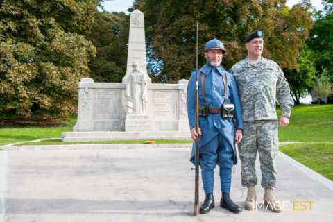 90e anniversaire des offensives franco-américaines en Meuse et de l'Armistice (Malancourt)