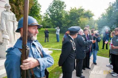 90e anniversaire des offensives franco-américaines en Meuse et de l'Armistice (Malancourt)