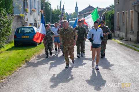 90e anniversaire des offensives franco-américaines en Meuse et de l'Armistice (Malancourt)
