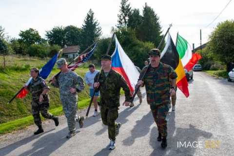 90e anniversaire des offensives franco-américaines en Meuse et de l'Armistice (Malancourt)