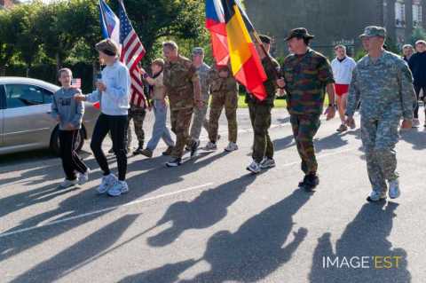 90e anniversaire des offensives franco-américaines en Meuse et de l'Armistice (Montfaucon-d'Argonne)