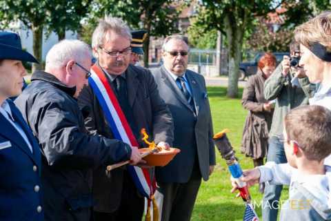 90e anniversaire des offensives franco-américaines en Meuse et de l'Armistice (Montfaucon-d'Argonne)