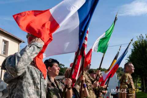 90e anniversaire des offensives franco-américaines en Meuse et de l'Armistice (Montfaucon-d'Argonne)
