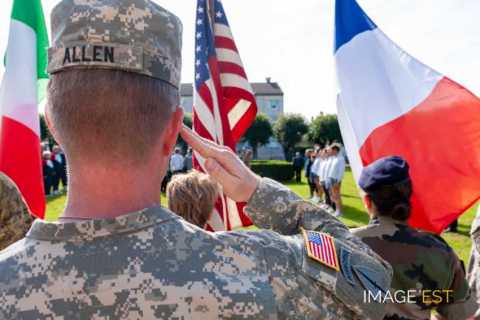 90e anniversaire des offensives franco-américaines en Meuse et de l'Armistice (Montfaucon-d'Argonne)