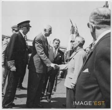 Visite du général de Gaulle (Maxéville)