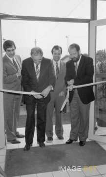 Inauguration de l'entreprise TNS (Maxéville)