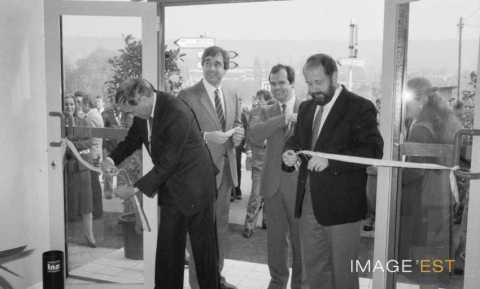 Inauguration de l'entreprise TNS (Maxéville)