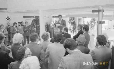 Inauguration de l'entreprise TNS (Maxéville)