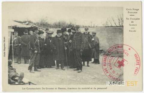 Les commandants De Goubert et Herman