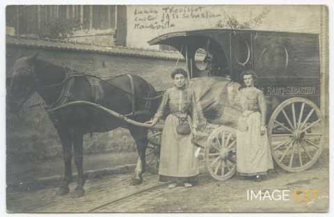 Livraison de lait (Maxéville)