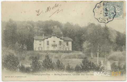 Chalet des gardes (Champigneulles)