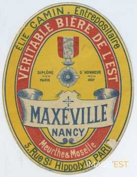 Étiquette Maxéville Nancy (Paris)